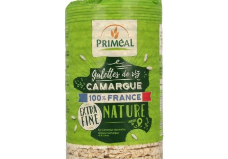 Primeal Rijstwafels extra dun Camargue bio (130 Gram)
