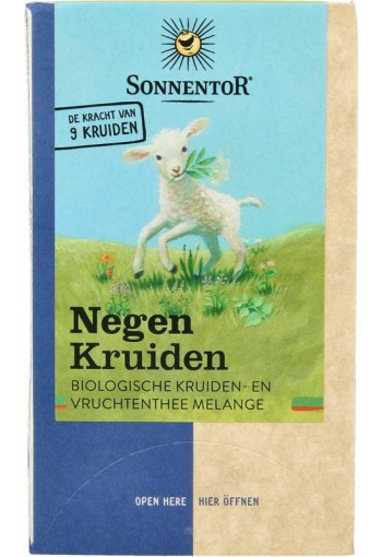 Sonnentor Negen kruiden & vruchten melange bio (18 Zakjes)