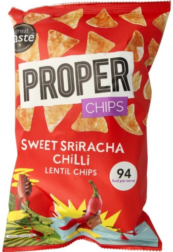 Proper Chips Chips sweet sriacha glutenvrij (85 Gram)