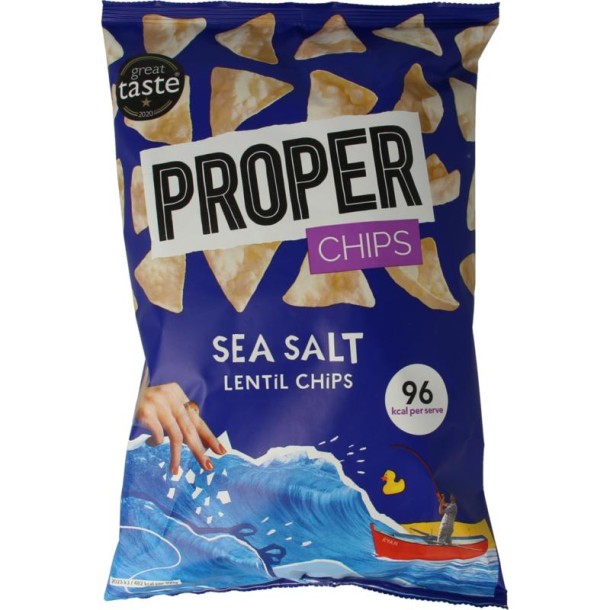 Proper Chips Chips sea salt glutenvrij (85 Gram)