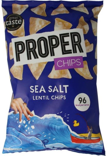 Proper Chips Chips sea salt glutenvrij (85 Gram)