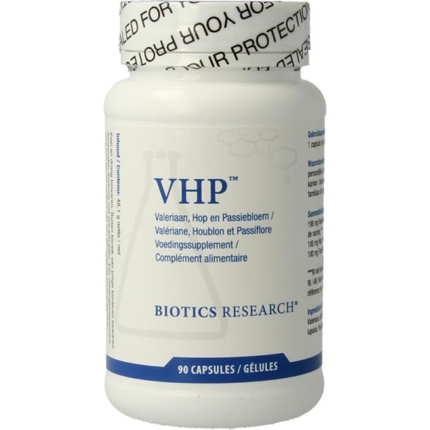 Biotics VHP valeriaan/hop/passiebloem (90 Capsules)