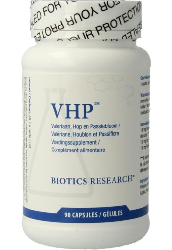 Biotics VHP valeriaan/hop/passiebloem (90 Capsules)