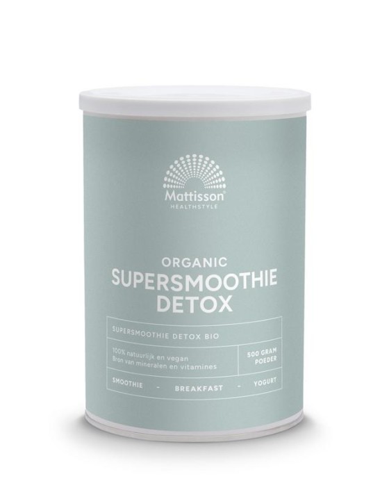Mattisson Organic supersmoothie detox bio (500 Gram)