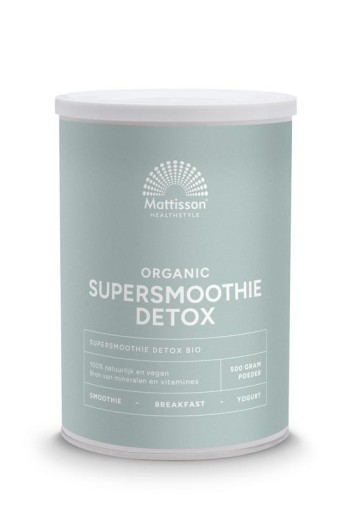 Mattisson Organic supersmoothie detox bio (500 Gram)
