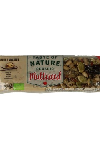 Taste Of Nature Vanilla walnut bio (40 Gram)