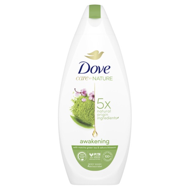 Dove Body wash nourishing matcha green tea & sakura bl 225 ml