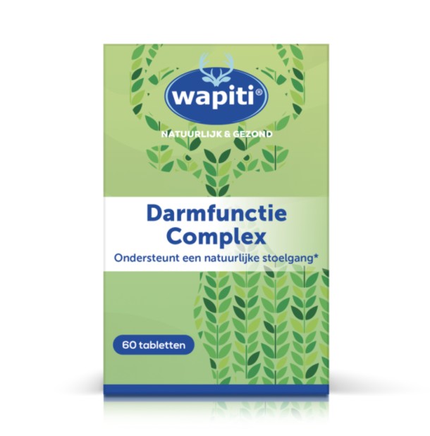 Wapiti Darmfunctie Complex - 60 Tabletten - Voedingssupplement