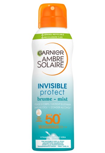 Garnier Ambre Solaire UV Water Beschermende Verfrissende Mist SPF50 200 ml