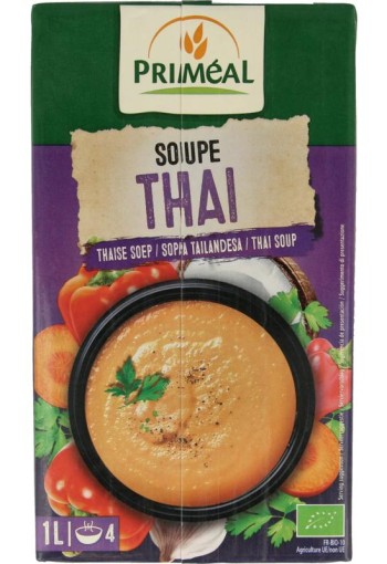 Primeal Thaise soep bio (1 Liter)