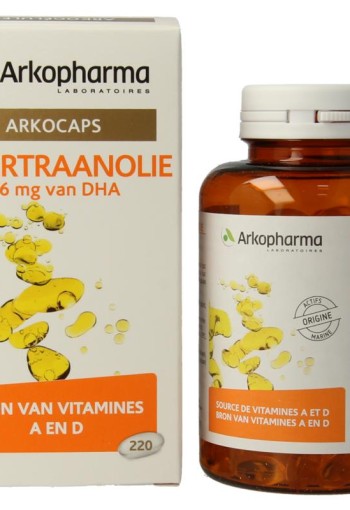 Arkocaps Levertraanolie (220 Capsules)