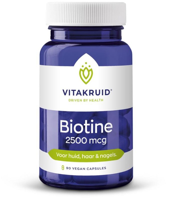 Vitakruid Biotine 2500 mcg (90 Vegetarische capsules)