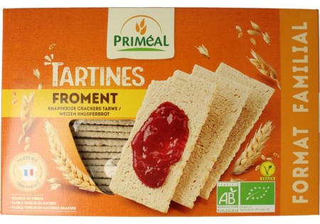 Primeal Tarwe crackers bio (250 Gram)