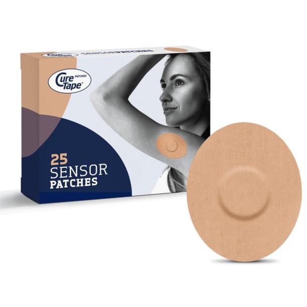 Cure Tape Sensor patch beige (25 Stuks)