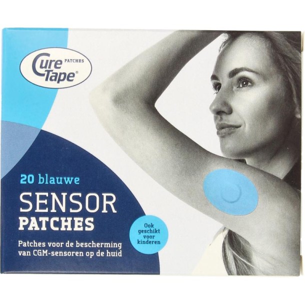 Curetape Sensor patch blue (20 Stuks)
