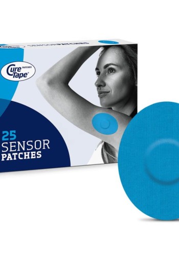 Cure Tape Sensor patch blue (25 Stuks)