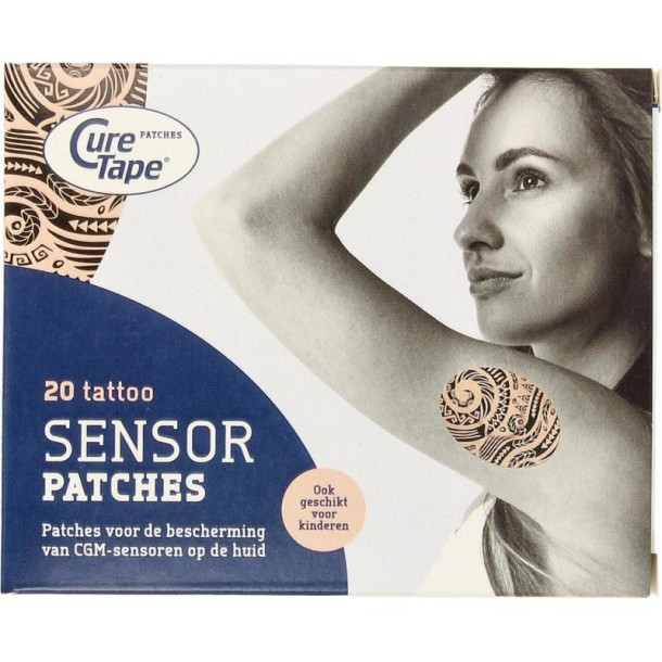 Curetape Sensor patch tattoo (20 Stuks)