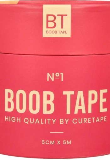 Cure Tape Boobtape no 1 incl. nipple covers 5cm x 5m beige (1 Stuks)