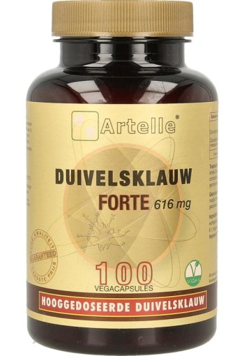 Artelle Duivelsklauw forte 616mg (100 Vegetarische capsules)