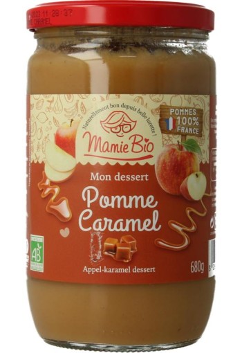 Mamie Bio Dessert appel caramel fudge bio (680 Gram)
