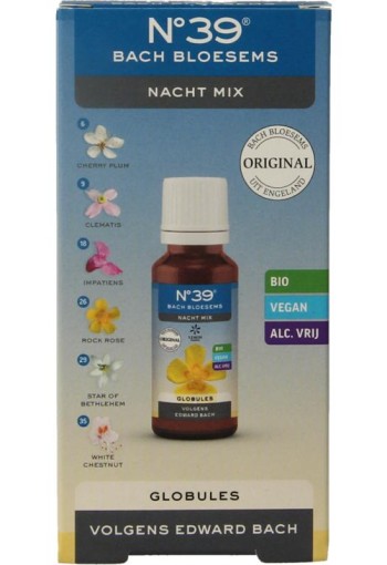 Lemonpharma Bach Globule parels nr. 39 nacht bio (20 Gram)