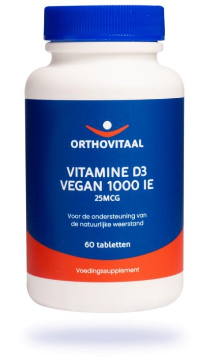 Orthovitaal Vitamine D3 1000IE vegan (60 Tabletten)