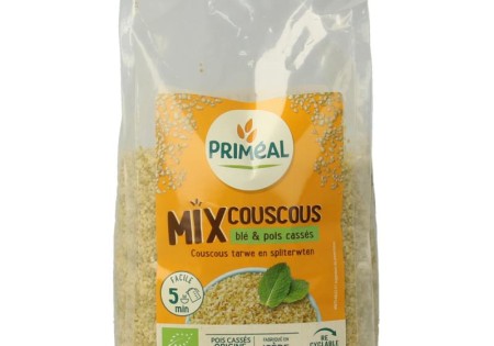 Primeal Couscous tarwe spliterwten bio (400 Gram)