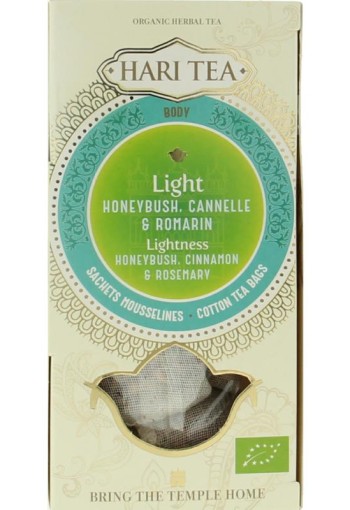 Hari Tea Honeyrush cinnamon rosemary lightness bio (10 Stuks)