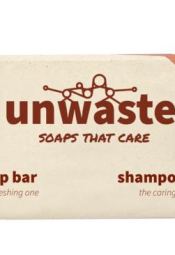 Unwaste Duopack orange soap & shampoo bar (1 Stuks)