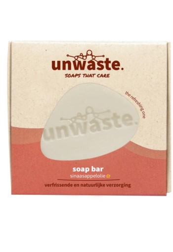 Unwaste Soap bar sinaasappelolie (1 Stuks)