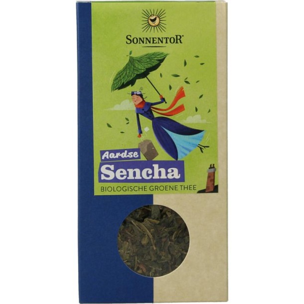 Sonnentor Aardse sencha groene thee bio (70 Gram)