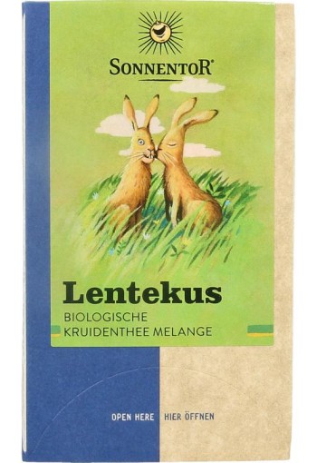 Sonnentor Lentekus bio (18 Zakjes)