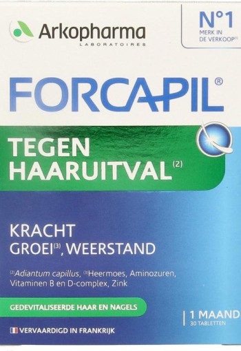 Forcapil Tegen haaruitval (30 Tabletten)