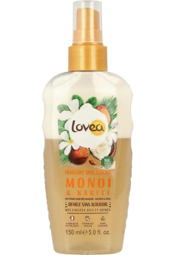 Lovea No rinse spray Monoi & Shea (150 Milliliter)