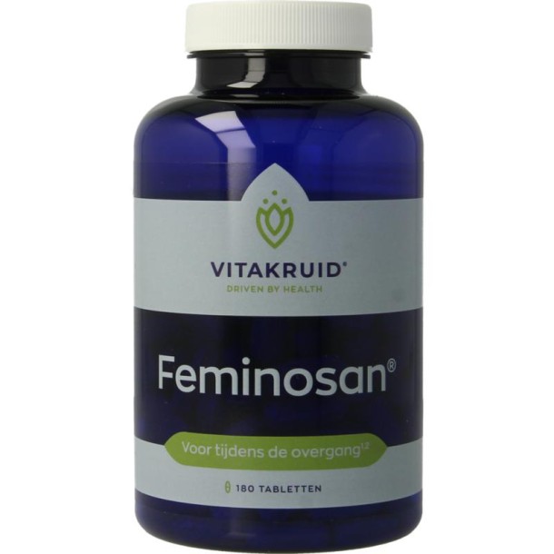 Vitakruid Feminosan Overgang complex oa Rode klaver & Hop (180 Tabletten)