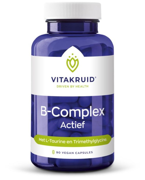 Vitakruid B-Complex actief (90 Vegetarische capsules)