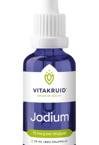 Vitakruid Jodium Nascent (Natriumjodide) Druppels Vloeibaar (30 Milliliter)