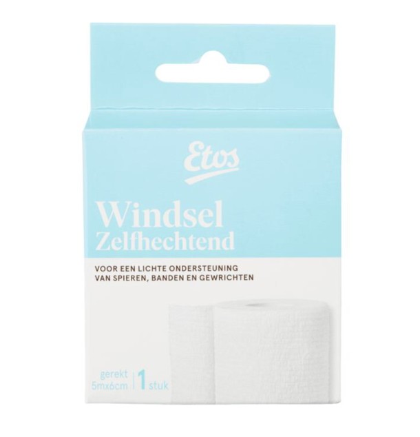 Etos Zelf­hech­tend wind­sel 5m x 6 cm