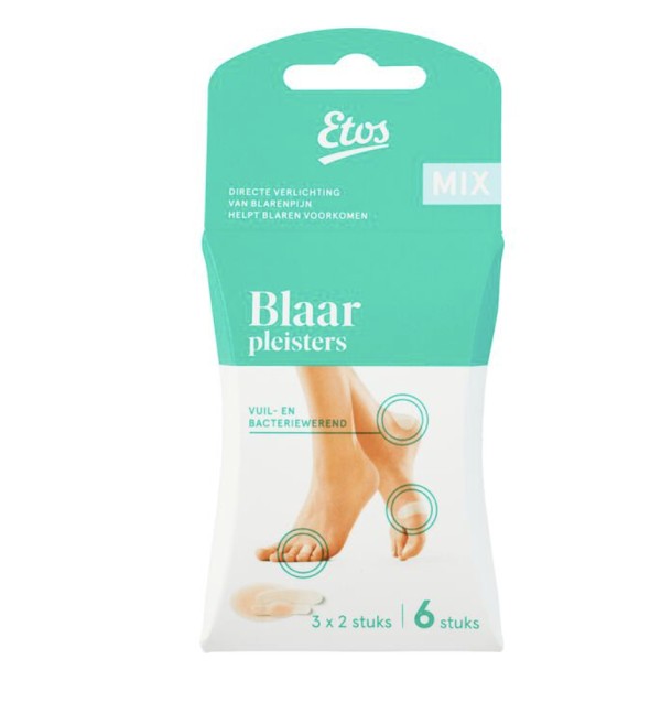 Etos Bla­ren­pleis­ter va­ria 6 stuks