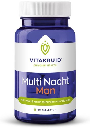 Vitakruid Multi nacht man (30 Tabletten)