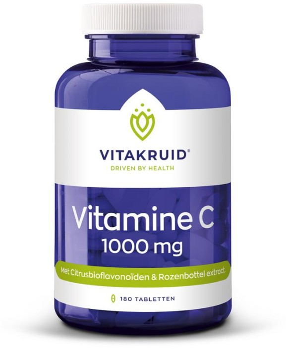Vitakruid Vitamine C 1000mg (180 Tabletten)