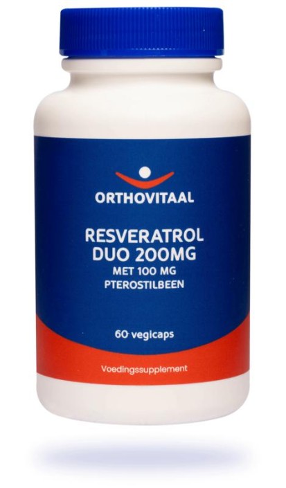 Orthovitaal Resveratrol duo 200mg (60 Vegetarische capsules)