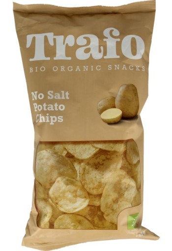 Trafo Chips zonder zout bio (125 Gram)