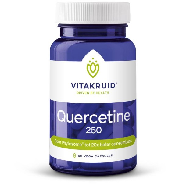 Vitakruid Quercetine 250 met Phytosome technologie (60 Vegetarische capsules)