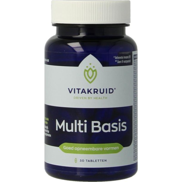 Vitakruid Multi basis 30 Tabletten