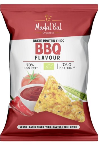Madal Bal Protein chips bbq bio (60 Gram)