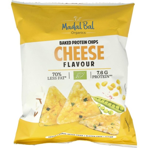 Madal Bal Protein chips cheese bio (60 Gram)