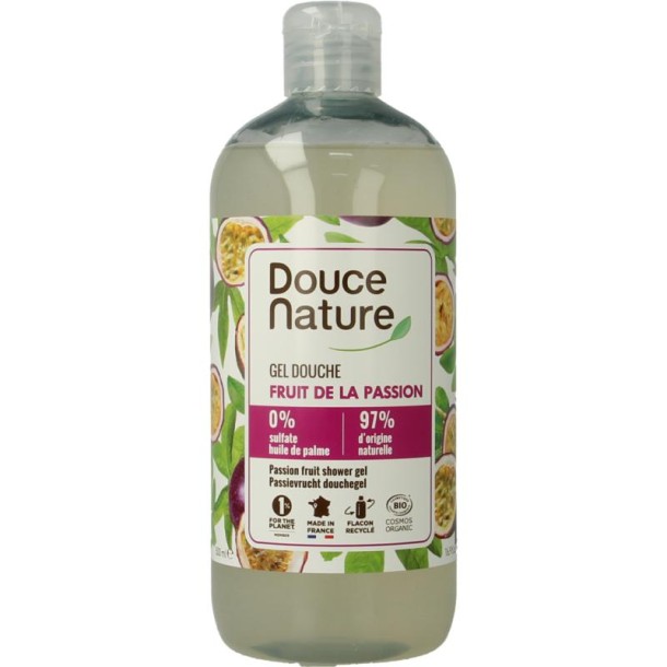 Douce Nature Douchegel passiefruit (500 Milliliter)