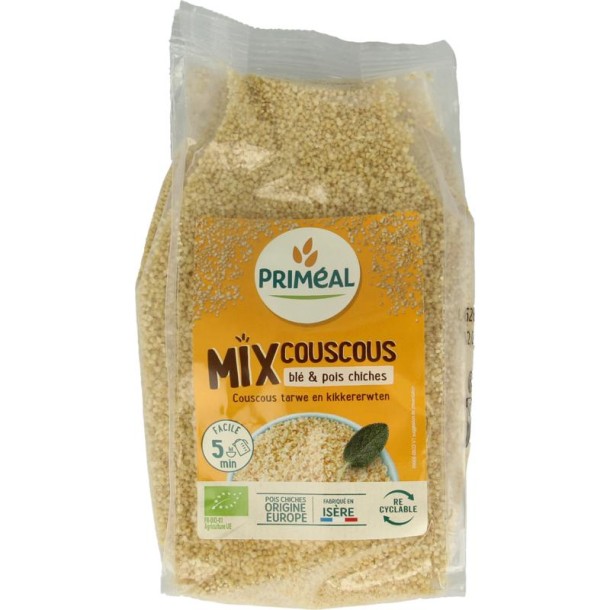 Primeal Couscous tarwe kikkererwten bio (400 Gram)