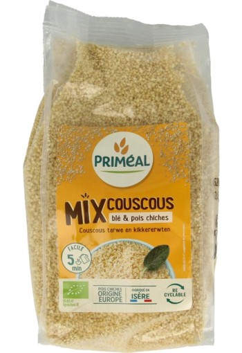 Primeal Couscous tarwe kikkererwten bio (400 Gram)